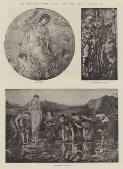 Mr Burne-Jones, ARA, at the New Gallery by Edward Burne Jones